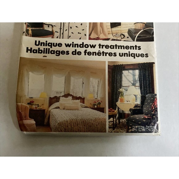 UNCUT Butterick 6764 Pattern BETTER HOMES & GARDENS ~ UNIQUE WINDOW TREATMENTS - Picture 3 of 5